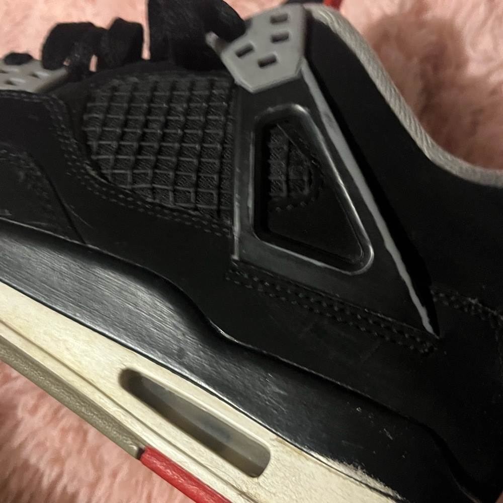 Jordan Black and Red Sneakers - Picture 6 of 9